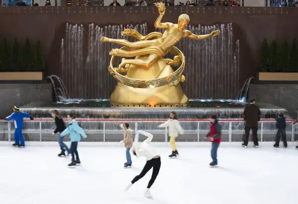 the rink at rockefeller center reopens