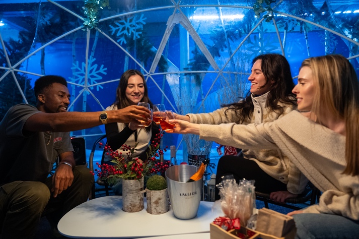 Cozy Igloos Bryant Park