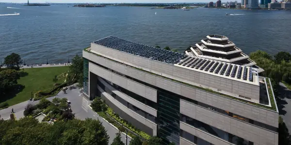 museum of jewish heritage overhead view