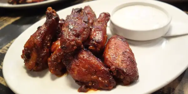 blue smoke chicken wings