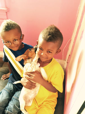 Boys in Springfield Gardens, Queens, NYC