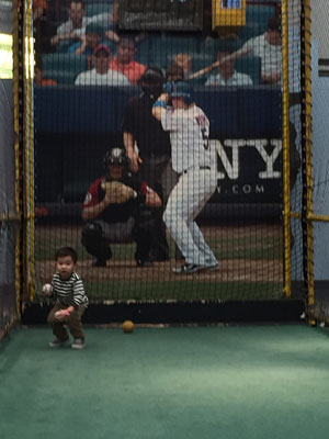 Mets batter and boy from Whitestone, Queens, NYC
