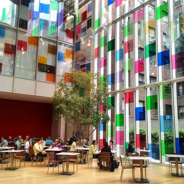 An interior view of Morgan Library & Museum.