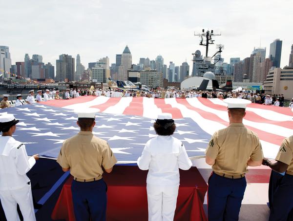 Fleet Week at The Intrepid 