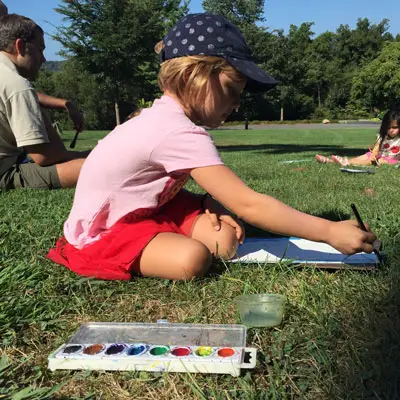 Family Art Project at Wave Hill