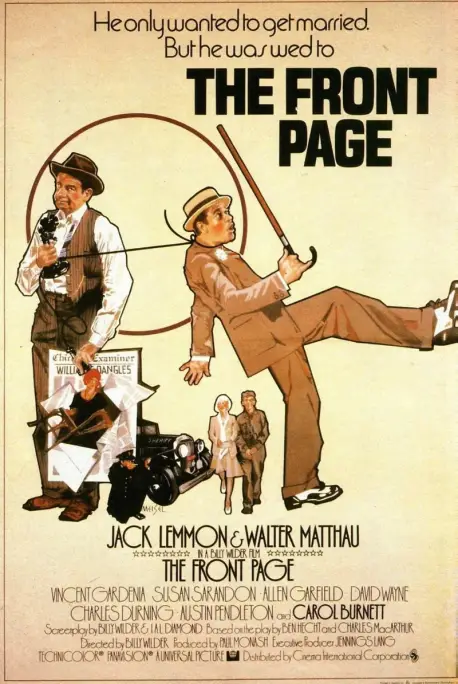 the front page 1974 movie