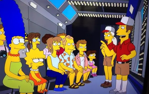 the ride nyc on the simpsons