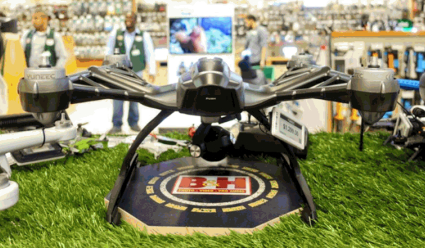 Drone Shopping In New York City With B H