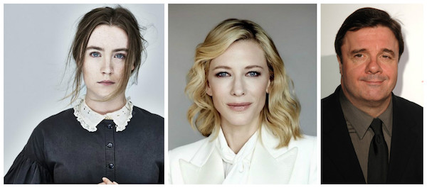 Saoirse Ronan, Cate Blanchett, Nathan Lane 