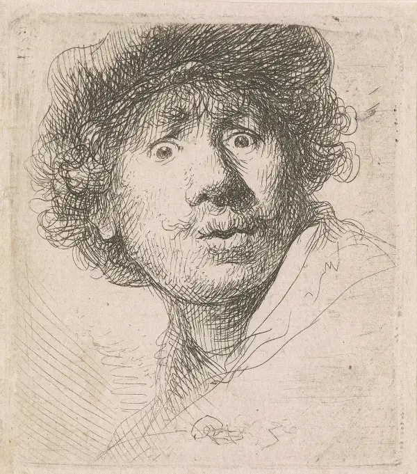 rembrandt self-portrait morgan library