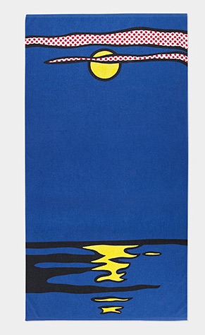 Roy Lichtenstein towel at MoMA Design Store 