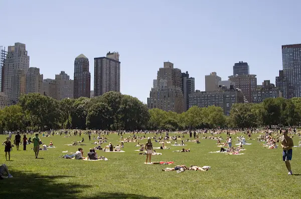 Sheep's Meadow, Central Park 
