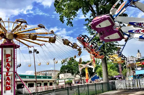 Rides at Rye Playland