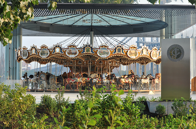 janes carousel in brooklyn