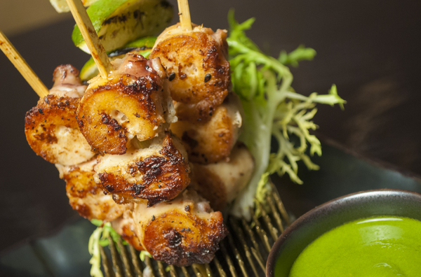 octopus skewers china grill