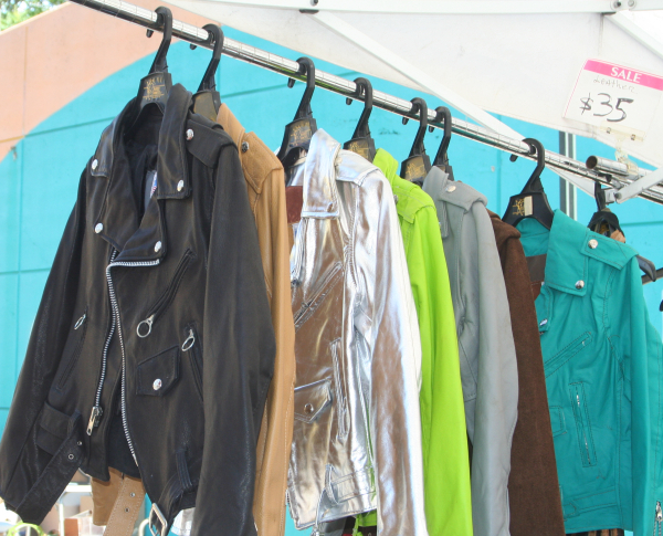 vintage leather hell's kitchen flea market