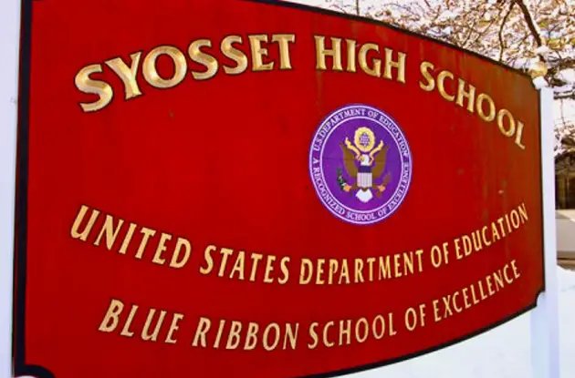 syosset high school sign