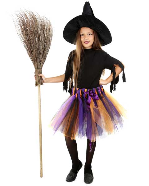witch halloween costume for kids