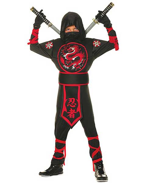ninja halloween costume for kids