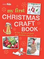 my first christmas craft book cover