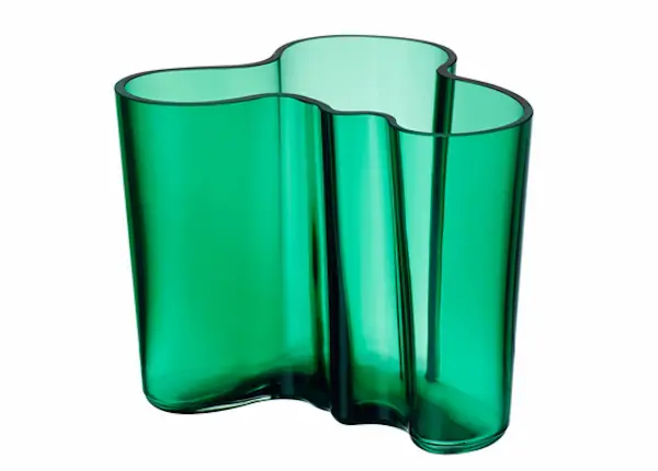 Alvar Aalto Emerald Vase