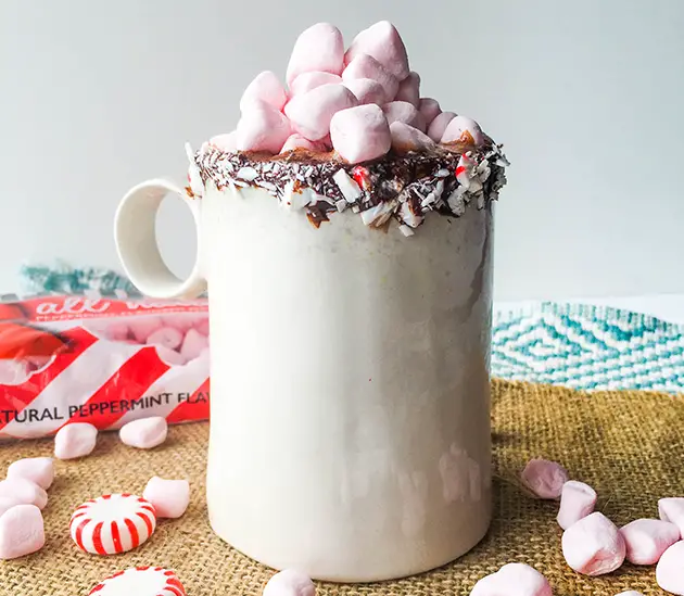 peppermint hot cocoa