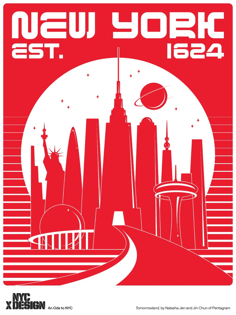 ode to nyc poster