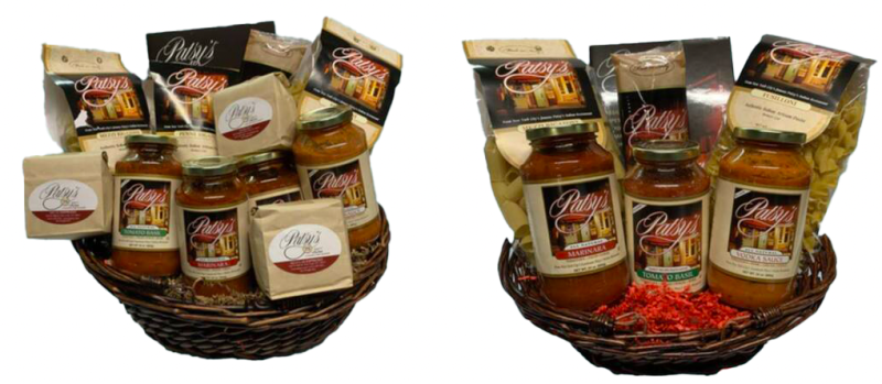gift baskets patsy's italian restaurant