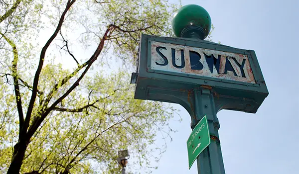 nyc subway sign