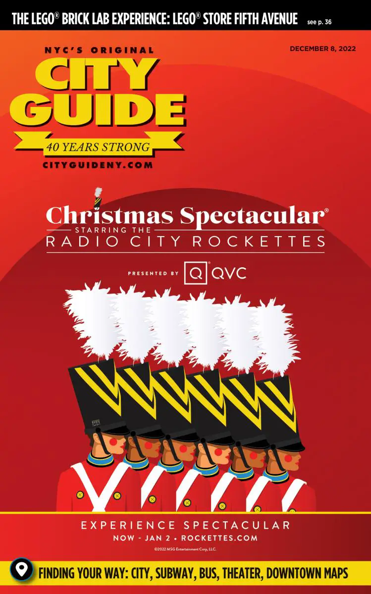 christmas spectacular city guide cover