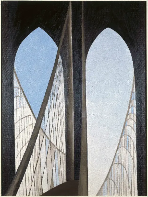 brooklyn bridge georgia o'keeffe