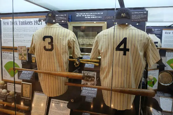 babe ruth lou gehrig yankee museum