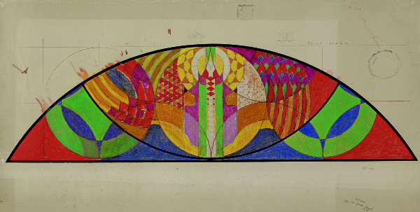 stained glass frank lloyd wright