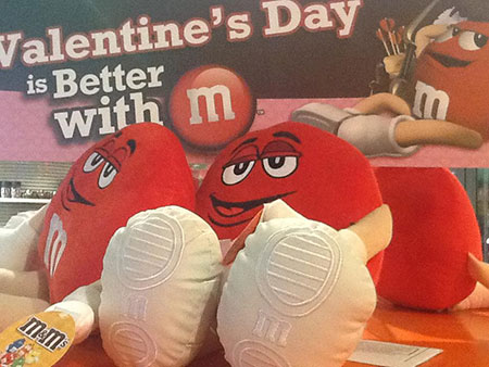 M&M's World Valentine's Day
