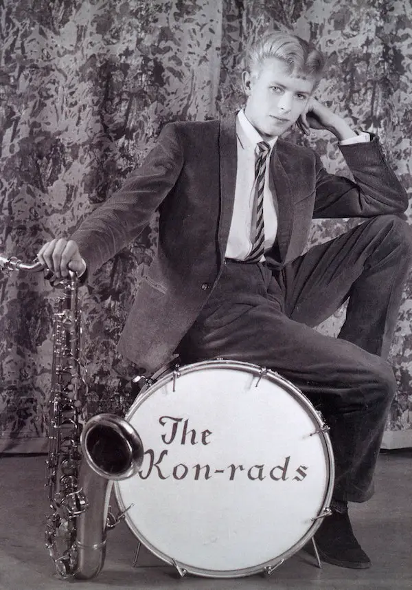 David Bowie 1966 publicity the Kon-rads