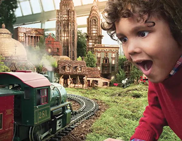 New York Botanical Garden Holiday Train Show 