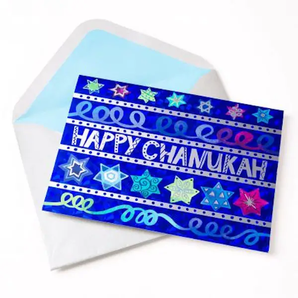 Papyrus Chanukah Card