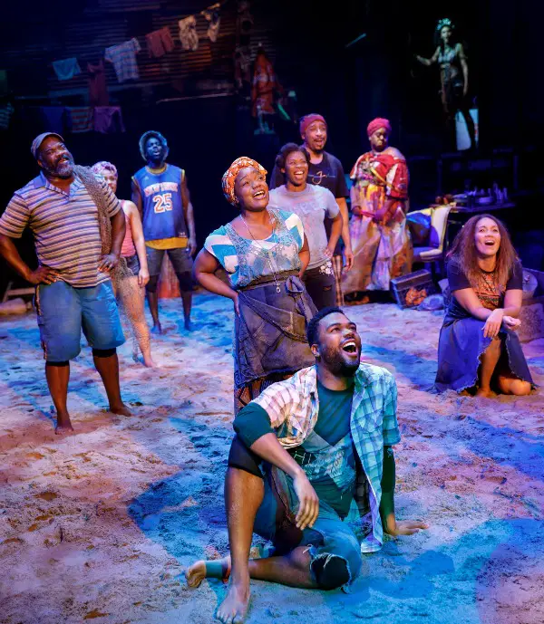 cast once on this island broadway revival