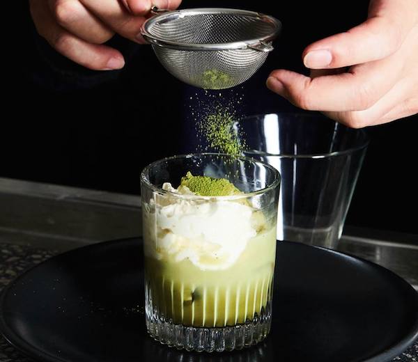 Tonchin Smoked Matcha Cocktail 