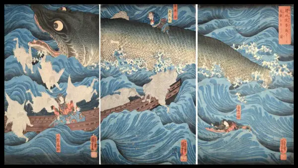 ronin gallery Kuniyoshi woodblock prints