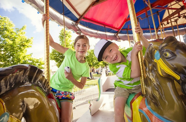 Kids on Carousel