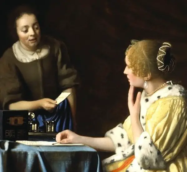 Vermeer Mistress and Maid 