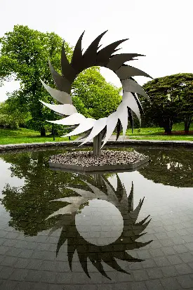 mark chai installation sculpture new york botanical