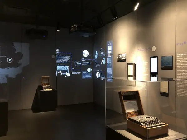 code typewriter exhibit spyscape