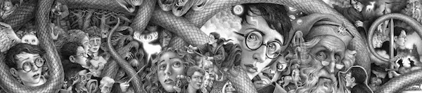 20 Harry Potter Brian Selznick artwork 