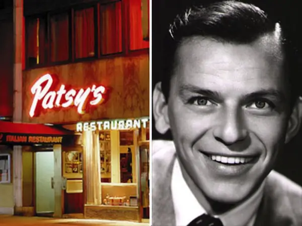 Patsy's Italian Restaurant Frank Sinatra 