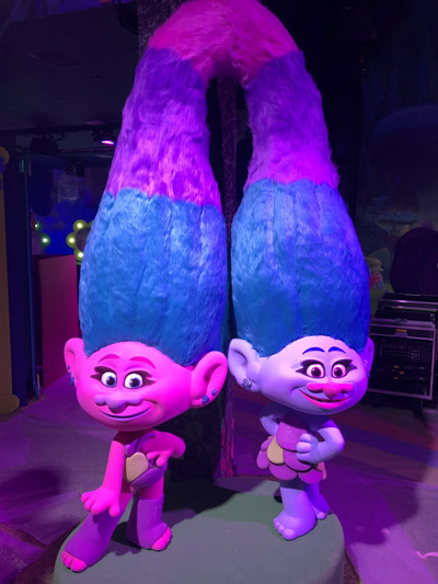 dreamworks trolls the experience satin and chenille