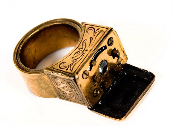 KGB Museum Ring with built-in camera 