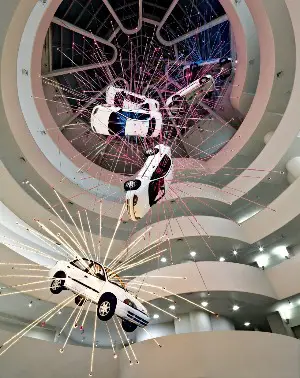 cai guo qiang guggenheim rotunda