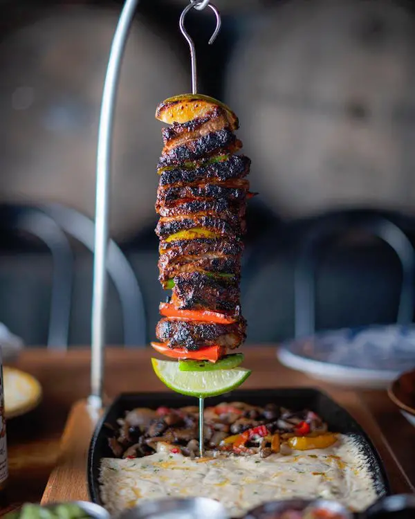 Fajita Funditas at Bodega Negra 